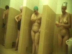 Hidden cameras in public pool showers 1063