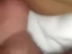 Fucking the bushy tight vagina of my Mumbai girlfriend and glazing her ass
