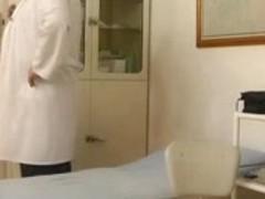 Nude female physical exam spy clip