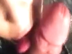 Real picked up european sucks dick