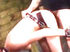 Wench Gets Totally Disgraced By Being Choked And Drilled