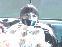 Chinese Girl Tape Gagged