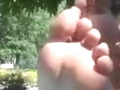 Incredible amateur Foot Fetish adult scene