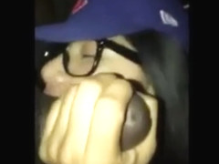 Amateaur Asian Slut Taking Cum On Her Faceglasses And H