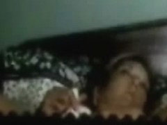 Hidden cam caught quick orgasm of my mom