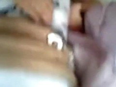 Asian girl gets her hairy pussy checked out and fingered by her bf