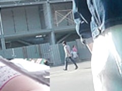 Unforgettable free upskirt scene by amateur chick