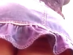 Upskirt voyeur