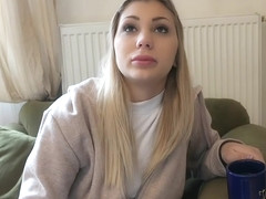 Sexy Eurobabe Flashes Her Tits And Screwed For Money