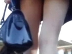 Nice-Looking cutie with her boyfriend in public spied on web camera