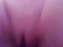 Blonde girl sucks cock and gets her cameltoe pussy doggystyle and missionary fucked