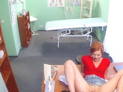 Flirtatious Redhead Will Do Anything For A Sick Note