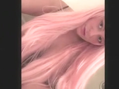 Teen sister fingers her cute ass and shakes her big soft tits