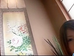 Superb POV blowjob with naughty Miku Haruno 