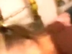 Sexy Czech honey screwed in storage room