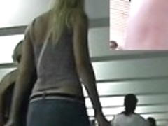 Cuties lengthy legs seen on the upskirt scenes