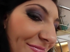 Exotic pornstar Rebeca Blake in amazing brunette, blowjob adult movie