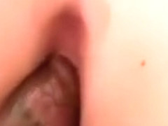 Fucking her in big, but tight asshole