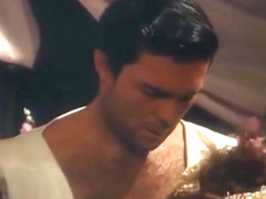 Pleasure for two harem wives