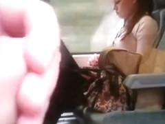 I love Girls watching me Flash Cock on public Train ride