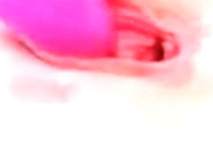 Blonde Uses Pink Toy On Camso Hot