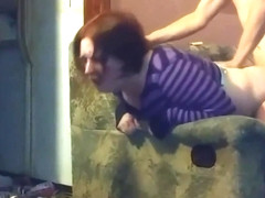 Laying that good dick down and she loves it!