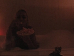 Jocelyn in blonde amateur girl gives her guy a cock suction