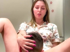 Russian Milf Let Her Wet Pussy Taste