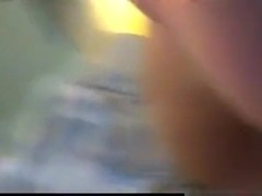 My ponytailed gf sucks me hard and i fuck her with condom