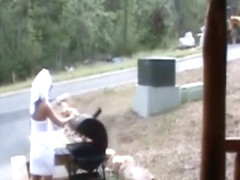 Vacaciones en la cabaГ±a.