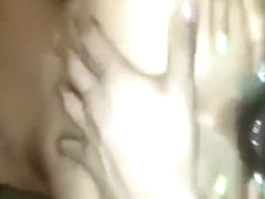 Girl is pounded by a hard cock