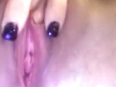 Natalia Aleksei Fingers Her Tight MILF Pussy