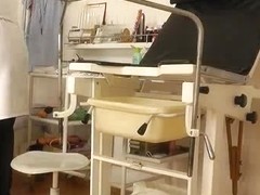 Hot pussy caught on old gynocologist spy cam