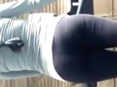 Lovley latina ass VPL ( booty shot!) vid #2