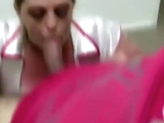 Chubby Woman In Sexy Nurse Uniform Sucks