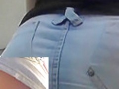 Jeans upskirt episode for u mates