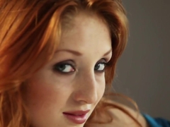 Incredible pornstars in Horny Redhead, Masturbation sex video