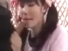 Japanese college girl Girl is fucked by her Step father at toy place