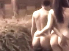 Slutty lesbians going nude on the parking lot