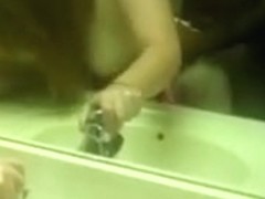 Redhead bubble arse wife having BBC bareback sex