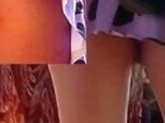 Blinding legal age teenager upskirt