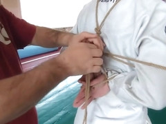 Monk Rope Binding Demonstration 5