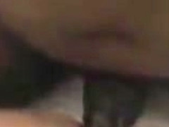 Blond girlfriend gives up the booty!