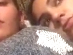 bored girls on a sleepover