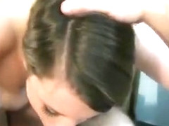 Frisky Teens Score A Man And Involve Him Into A Group Act