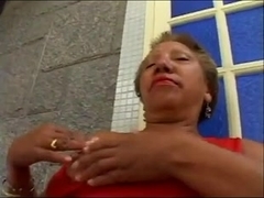 49yr old Black Granny Maria Sucks and gets Fucked Good