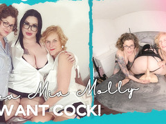 Mia Milf And Inara Stark In We Want Cock - Huge Tits Milf Foursome With Tommy Torso