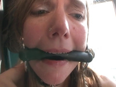 German Bdsm - Slave Girl Anal Squirt