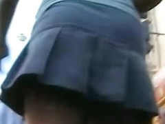 Candid upskirt video of sexy everyday women