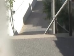 Sharking video shows a cute Japanese chick with small tits